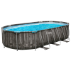 Bestway Бассейн STEEL PRO MAX Oval 610х366х122 см, 20241Л, металлический каркас