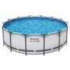 Bestway Бассейн STEEL PRO MAX Round 427х122 см, 15232 Л, металлический каркас