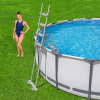 Bestway Бассейн STEEL PRO MAX Round 427х122 см, 15232 Л, металлический каркас