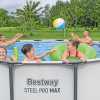 Bestway Бассейн STEEL PRO MAX Round 427х122 см, 15232 Л, металлический каркас
