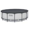 Bestway Бассейн STEEL PRO MAX Round 427х122 см, 15232 Л, металлический каркас