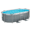 Bestway Бассейн STEEL PRO MAX Oval 305x200x84 см, 3668Л, металлический каркас