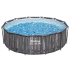 Bestway Бассейн STEEL PRO MAX Round 366х100 см, 9150 Л, металлический каркас