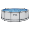 Bestway Бассейн STEEL PRO MAX Round 396х122 см, 12690 Л, металлический каркас