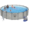 Bestway Бассейн STEEL PRO MAX Round 549х122 см, 23062 Л, металлический каркас