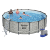 Bestway Бассейн STEEL PRO MAX Round 488х122 см, 19480 Л, металлический каркас