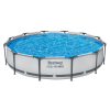 Bestway Бассейн STEEL PRO MAX Round 366х76 см, 6473 Л, металлический каркас