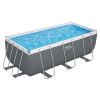 Bestway Бассейн STEEL PRO MAX Rectangular 412x201x122 см, 8124Л, металлический каркас
