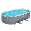 Bestway Бассейн STEEL PRO MAX Oval 427x250x100 см, 7250Л, металлический каркас