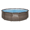 Bestway Бассейн STEEL PRO MAX Round Rotang 366×100 см, 9150Л, металлический каркас