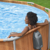 Bestway Бассейн STEEL PRO MAX Oval 610х366х122 см, 20241Л, металлический каркас, гидромассаж