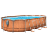 Bestway Бассейн STEEL PRO MAX Oval 610х366х122 см, 20241Л, металлический каркас, гидромассаж