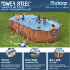 Bestway Бассейн STEEL PRO MAX Oval 610х366х122 см, 20241Л, металлический каркас, гидромассаж