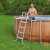 Bestway Бассейн STEEL PRO MAX Oval 610х366х122 см, 20241Л, металлический каркас, гидромассаж