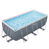 Bestway Бассейн STEEL PRO MAX Rectangular 412x201x122 см, 8124Л, металлический каркас