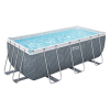 Bestway Бассейн STEEL PRO MAX Rectangular 412x201x122 см, 8124Л, металлический каркас