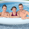 Bestway Надувной бассейн Fast Set с фильтрующим насосом, 396х84 см, 7340 Л