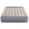 INTEX Saltea gonflabilă “Velur MID-Rise Air” 152x203x30 cm cu tetieră și pompă încorporată 220V, până la 272 kg