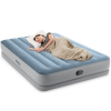 INTEX Надувной матрас “Velur MID-Rise Comfort” 152х203х36 см со встр. насосом USB 5V, до 272 кг