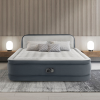 INTEX Матрас VELUR 152x236x86cm co СПИНКОЙ и встроенным насосом, DELUXE INTEX Матрас VELUR 152x236x86cm co СПИНКОЙ и встроенным насосом, DELUXE