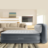 INTEX Матрас VELUR 152x236x86cm co СПИНКОЙ и встроенным насосом, DELUXE INTEX Матрас VELUR 152x236x86cm co СПИНКОЙ и встроенным насосом, DELUXE
