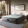 INTEX Pat gonflabil “Velur Premaire I” 152х203х46 cm cu pompă încorporată 220V, până la 272 kg