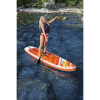 Bestway Доска для сап сёрфинга — SUP-доска «Aqua Journey» 274х76х12 см, насос, весло, сумка, до 100 кг