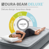 INTEX Pat gonflabil “Velur Comfort-Plush” 152x203x33 cm cu pompă încorporată 220V, până la 272 kg