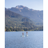 INTEX Placă pentru SUP surfing – SUP board „Aqua Quest 240” 244x76x13 cm, pompă, vâslă, geantă, 8+, până la 90 kg