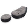 INTEX Надувное кресло с пуфом VELUR ULTRA LOUNGE (Chair & Ottoman) 102x137x79 см / 64×28 см INTEX Надувное кресло с пуфом VELUR ULTRA LOUNGE (Chair & Ottoman) 102x137x79 см / 64×28 см