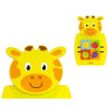 Busyboard (de perete) – „Girafa cu fructe”
