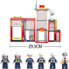 Set de construcție „Stație de pompieri”, 612 elem. Set de construcție „Stație de pompieri”, 612 elem.