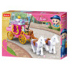 Set de construcție ”Trăsura cu doi cai”, 139 elem. Set de construcție ”Trăsura cu doi cai”, 139 elem.