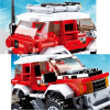 Set de construcție „SUV roșu”, 145 elem. Set de construcție „SUV roșu”, 145 elem.