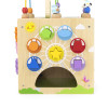 Cub Montessori din lemn 5 în 1 Cub Montessori din lemn 5 în 1