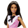 Кукла Barbie «Модница брюнетка в клетчатом платье» Кукла Barbie «Модница брюнетка в клетчатом платье»
