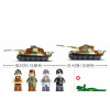 Конструктор Танк 2 в 1 «Королевский тигр», 930 элем.