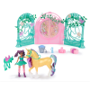 Set de joacă „Academia Unicornilor: Ava și Leaf cu grajdul magic” Set de joacă „Academia Unicornilor: Ava și Leaf cu grajdul magic”