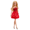 Кукла Barbie к 80-летию Mattel в рубиново-красном платье Кукла Barbie к 80-летию Mattel в рубиново-красном платье