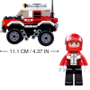 Set de construcție „SUV roșu”, 145 elem. Set de construcție „SUV roșu”, 145 elem.