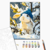 Pictură pe numere 40*50 cm (în cutie) –Fulguț alb cu codiță. Pictură pe numere 40*50 cm (în cutie) –Fulguț alb cu codiță.