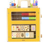 Cub Montessori din lemn 5 în 1 Cub Montessori din lemn 5 în 1