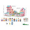 Set de construcție ”Vilă în stil chinezesc”, 1210 elem. Set de construcție ”Vilă în stil chinezesc”, 1210 elem.