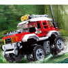 Set de construcție „SUV roșu”, 145 elem. Set de construcție „SUV roșu”, 145 elem.