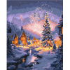 Pictură pe numere 40*50 cm (în cutie) – Clipa sărbătorească. Pictură pe numere 40*50 cm (în cutie) – Clipa sărbătorească.