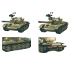 Конструктор «Танк T-54C», масштаб 1:35, 604 элем.