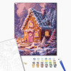 Pictură pe numere 40*50 сm (fără cutie) –Iarnă dulce. Pictură pe numere 40*50 сm (fără cutie) –Iarnă dulce.