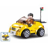 Set de construcție ”Mașină sport” cu inerție, 85 elem. Set de construcție ”Mașină sport” cu inerție, 85 elem.