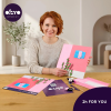 Tablou 3D cu plastilină aerată Air Clay 30×30 сm – Dimineață Roz Tablou 3D cu plastilină aerată Air Clay 30×30 сm – Dimineață Roz