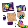 Tablou 3D pe numere din plastilină aerată Air Clay 29×29 cm – Broscuță